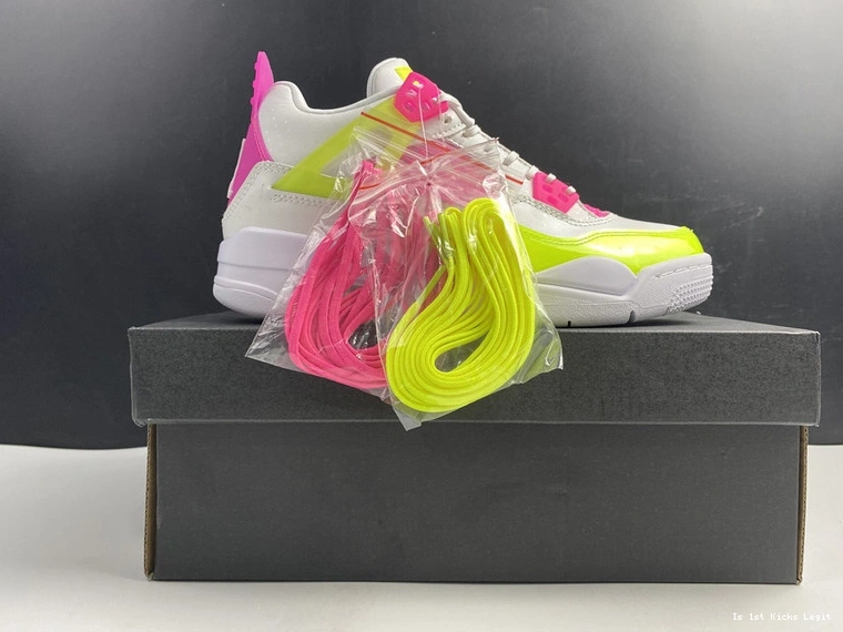 Pink - Retro White CV7808-100 (GS) Jordan Lemon 4 0304